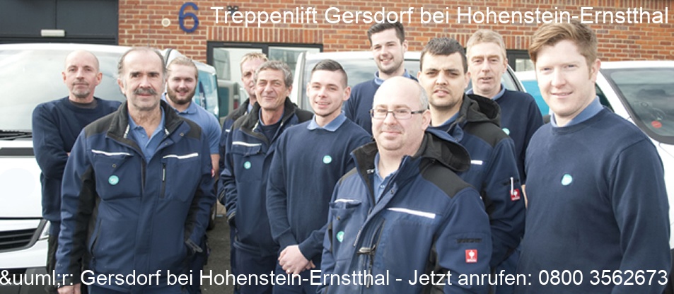 Treppenlift  Gersdorf bei Hohenstein-Ernstthal
